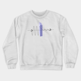 Quantum Tunneling Diagram - Physics Quantum Mechanics Crewneck Sweatshirt